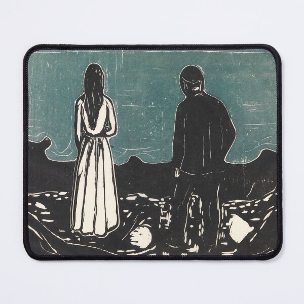 Item preview, The Lonely Ones by Edvard Munch, 1899 designed and sold by Vintage Wall Art.