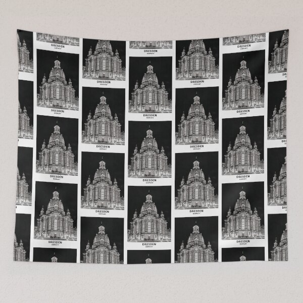 Item preview, Dresden Germany Dorm Room Essentials Minimalist Poster Design  designed and sold by SirajDecors.