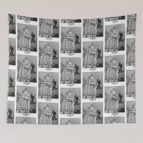 Item preview, Dresden Germany Dorm Room Essentials Minimalist Poster Design  designed and sold by SirajDecors.