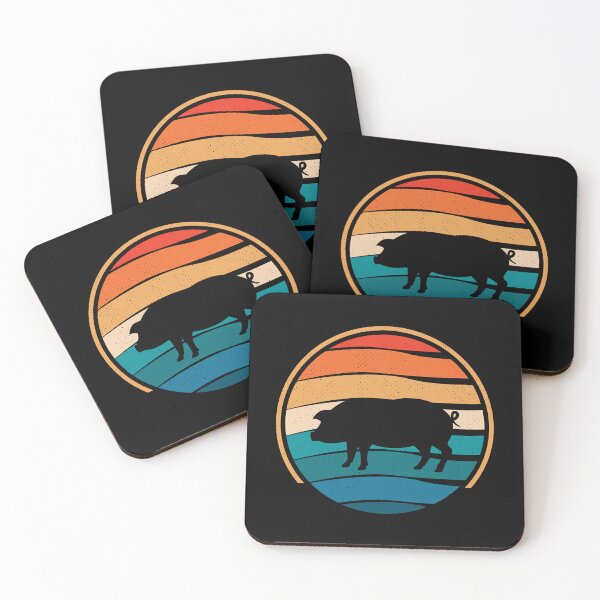 Item preview, Pig Retro Vintage Style - Funny Pig Lovers Gift designed and sold by Creative Angel.
