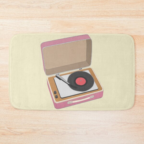 Item preview, Pink Retro Vinyl Record Player designed and sold by dailycake.