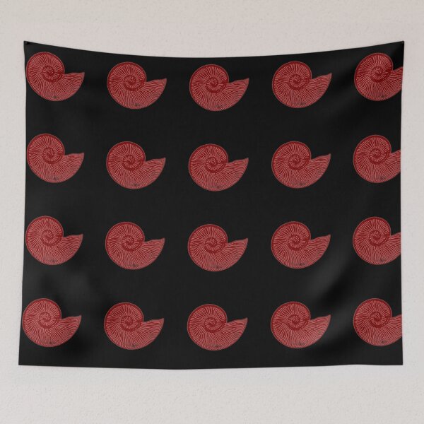 Item preview, Red Ammonite  designed and sold by amanda150771.