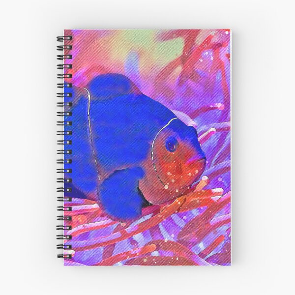 Item preview, Oscar Fish blue tang Watercolour Digital Painting designed and sold by getlyart.