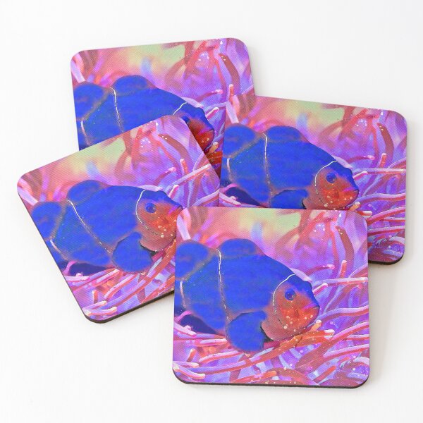 Item preview, Oscar Fish blue tang Watercolour Digital Painting designed and sold by getlyart.
