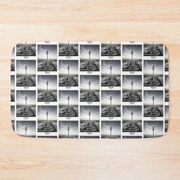 Item preview, Berlin Germany Dorm Room Essentials Minimalist Poster Design  designed and sold by SirajDecors.