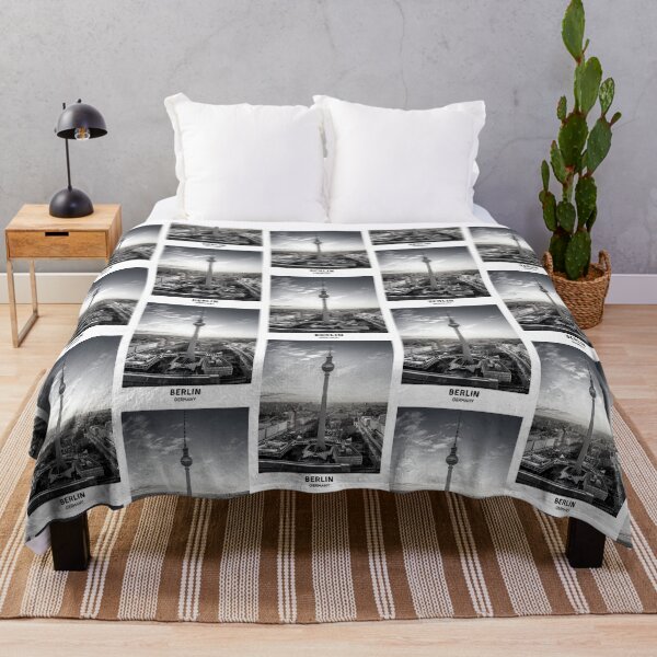 Item preview, Berlin Germany Dorm Room Essentials Minimalist Poster Design  designed and sold by SirajDecors.