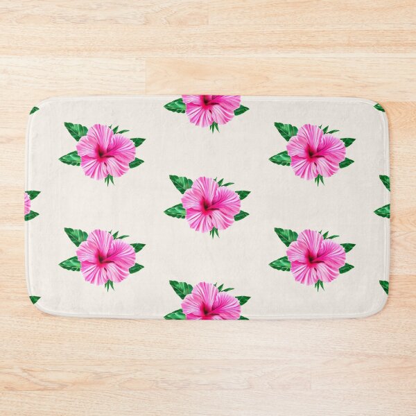 Item preview, Beautiful pink hibiscus flower designed and sold by gramizzia.