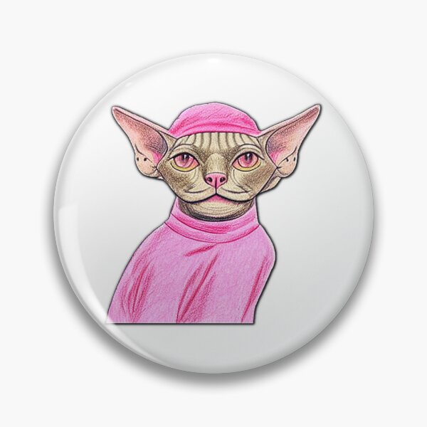 Item preview, Sphynx Hipster Fisherman Beanie designed and sold by PseudoEnergy.