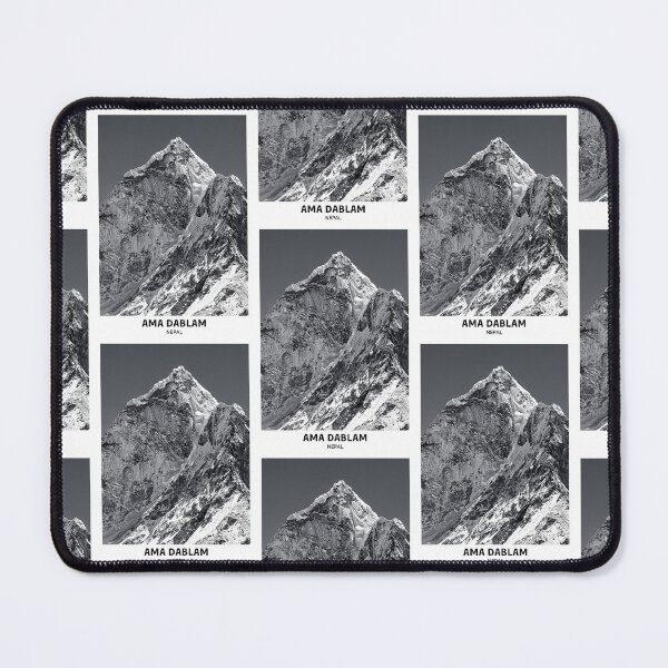 Item preview, Ama Dablam Nepal Dorm Room Essentials Minimalist Poster Design designed and sold by SirajDecors.