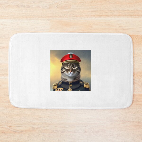 Item preview, The Catsy Cat Army Officer designed and sold by CreepyDesigns.