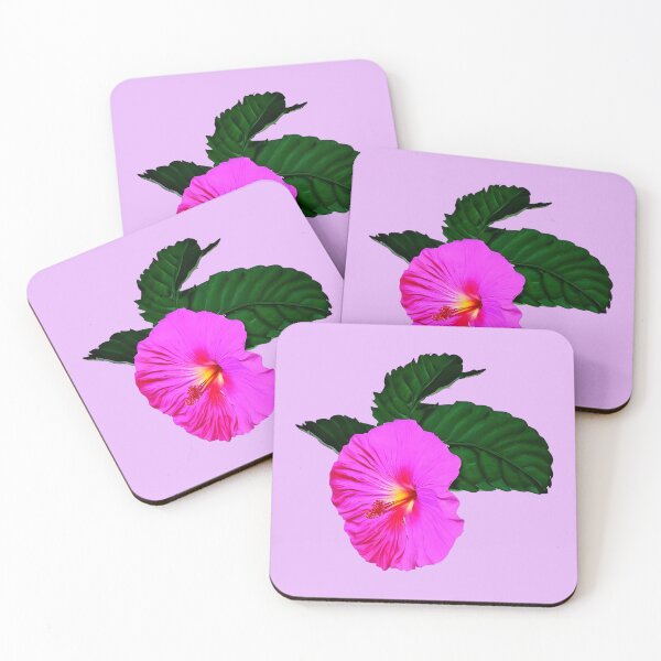 Item preview, Pink hibiscus flower artwork designed and sold by gramizzia.