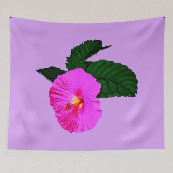 Item preview, Pink hibiscus flower artwork designed and sold by gramizzia.