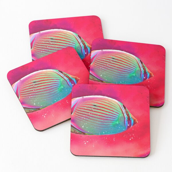 Item preview, Angelfish Watercolour Painting Art designed and sold by getlyart.