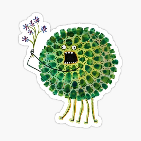 Poofy Plactus Sticker