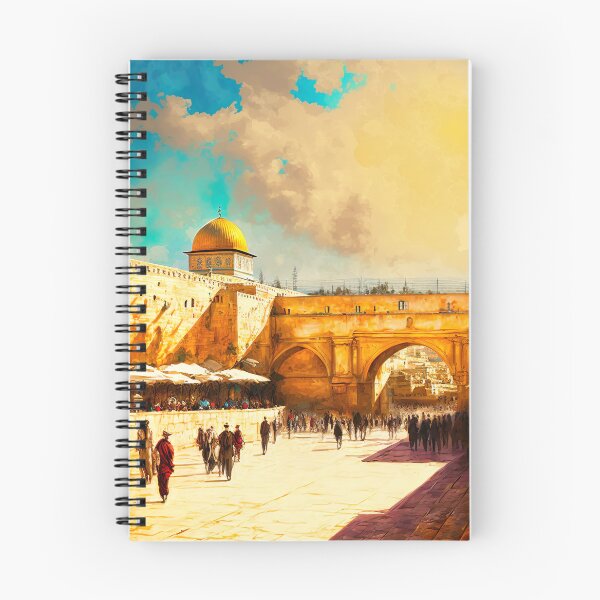 Item preview, Jerusalem Western Wall Painting Art designed and sold by ShneorPerry.