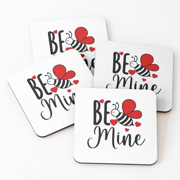 Item preview, Bee Mine Cute Bee Valentine designed and sold by HappyLifeCreate.