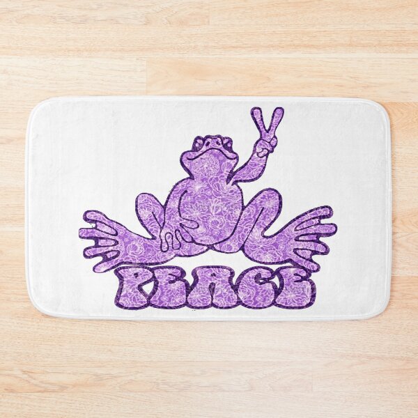 Item preview, Light Purple Peace Frog designed and sold by natnat7w.