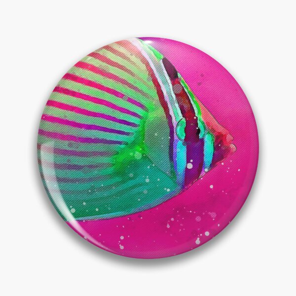Item preview, Angelfish Watercolour Painting Art designed and sold by getlyart.