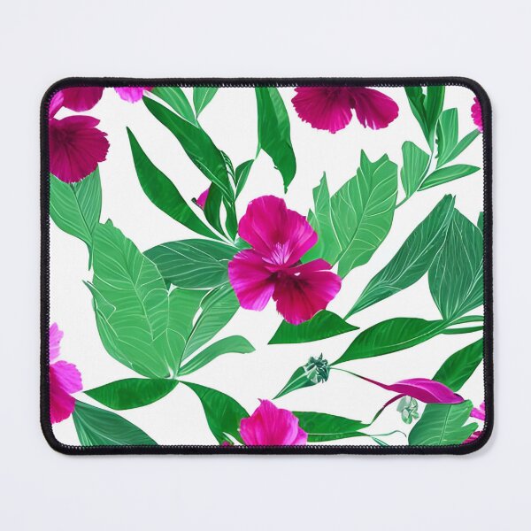 Item preview, Beautiful pink hibiscus flower pattern designed and sold by gramizzia.