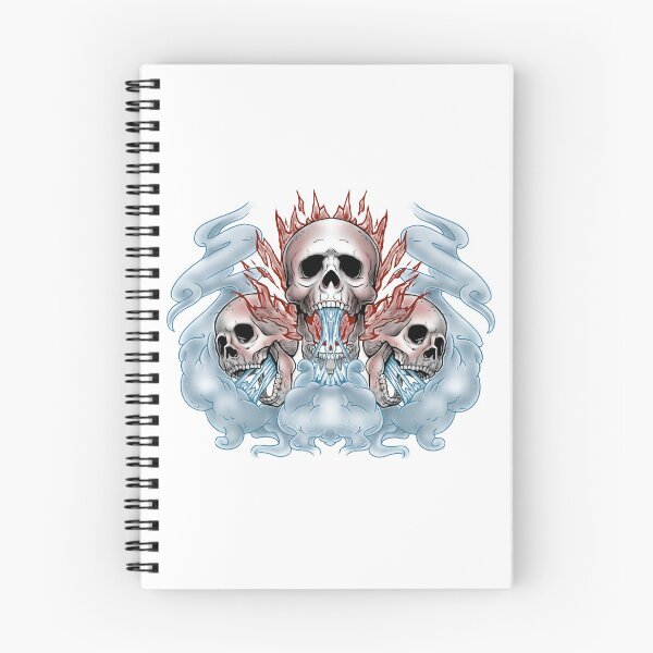 Item preview, Smoking Skulls designed and sold by Moondog76.