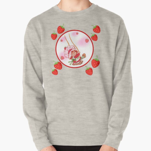 80s aesthetic berry swing pattern Pullover Sweatshirt