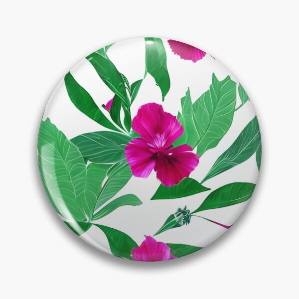Item preview, Beautiful pink hibiscus flower pattern designed and sold by gramizzia.