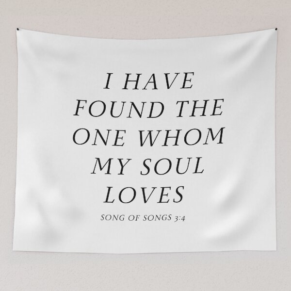 Item preview, I Have Found The One Whom My Soul Loves designed and sold by Libby McCord.