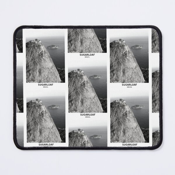 Item preview, Sugarloaf Mountain Rio De Janeiro Brazil Dorm Room Essentials Minimalist Poster Design designed and sold by SirajDecors.