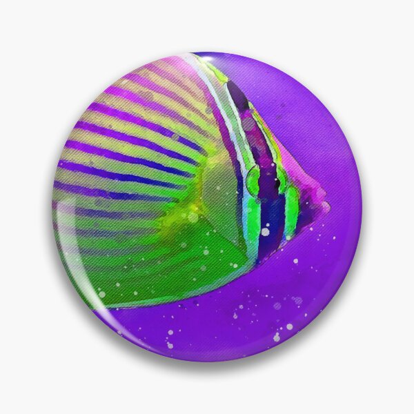 Item preview, Angelfish Watercolour Painting Art designed and sold by getlyart.