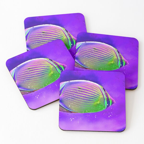 Item preview, Angelfish Watercolour Painting Art designed and sold by getlyart.
