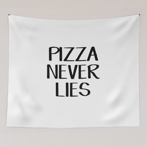 Item preview, Pizza never lies designed and sold by allthetees.