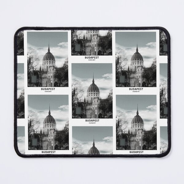 Item preview, Budapest Hungary Dorm Room Essentials Minimalist Poster Design designed and sold by SirajDecors.