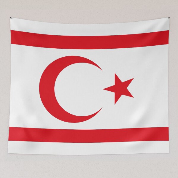 Item preview, Northern Cyprus - Turkish Cypriot Flag designed and sold by FlagsWorld.