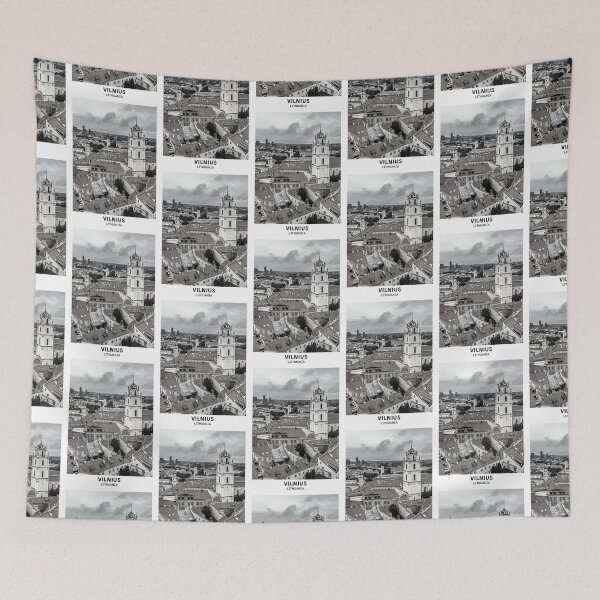 Item preview, Vilnius Lithuania Dorm Room Essentials Minimalist Poster Design  designed and sold by SirajDecors.
