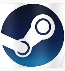 Steam-Logo Poster