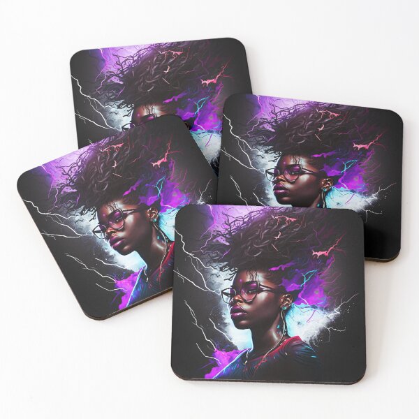 Item preview, Creative abstract black woman design designed and sold by Feez Designs.