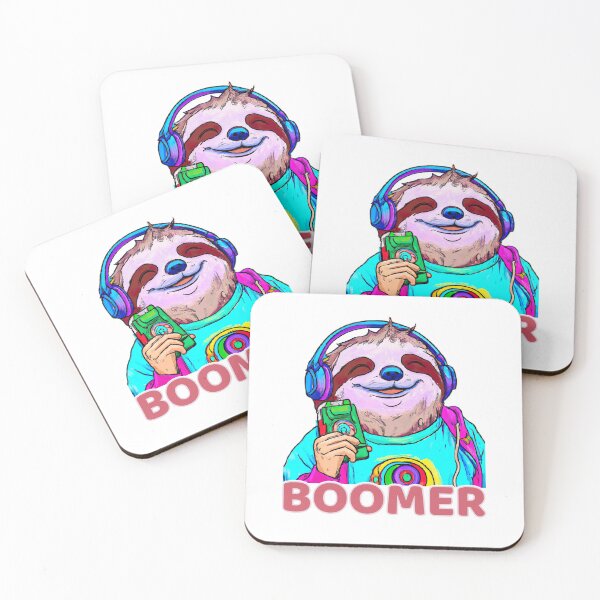 Item preview, Boomer Happy Sloth Headphones Phone Musik Walkman designed and sold by Sellery-GbR.