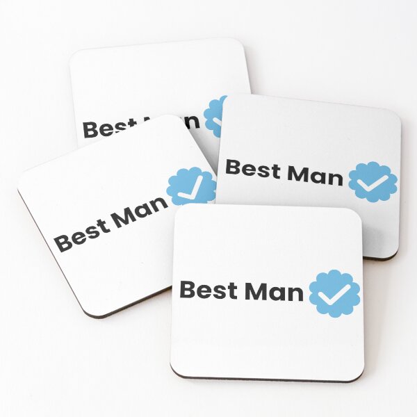 Item preview, Best Man (black) designed and sold by Allyoudois.