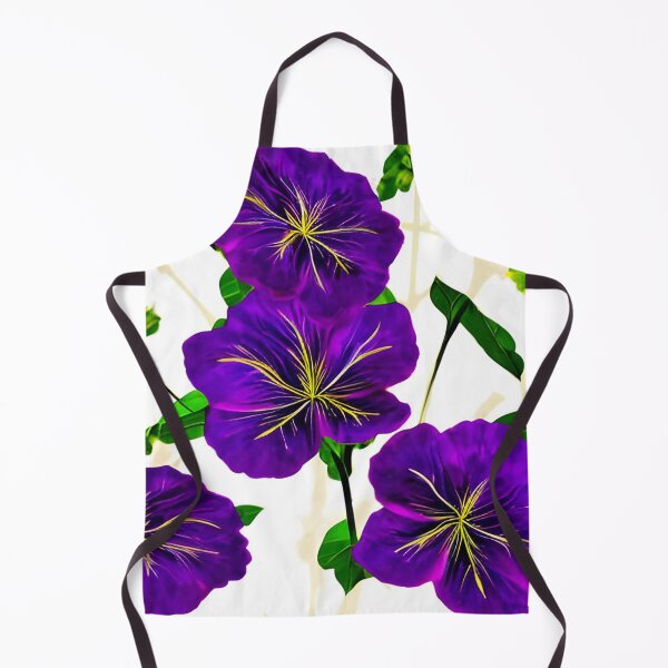 Item preview, Purple hibiscus flower pattern designed and sold by gramizzia.