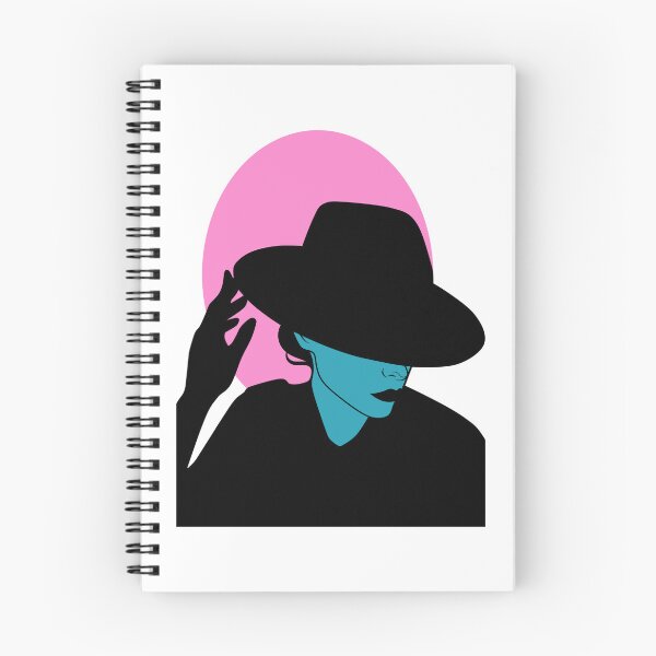 Item preview, Dark Lady (Teal and Pink on White) designed and sold by ObsidianDaz.