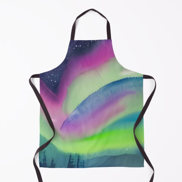 Aperçu de l'œuvre Technicolor Aurora Night créée et vendue par brandway.