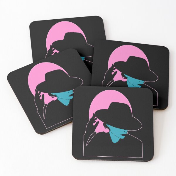 Item preview, Dark Lady (Teal and Pink on Black) designed and sold by ObsidianDaz.