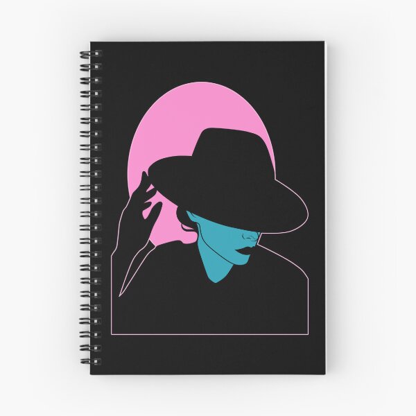 Item preview, Dark Lady (Teal and Pink on Black) designed and sold by ObsidianDaz.