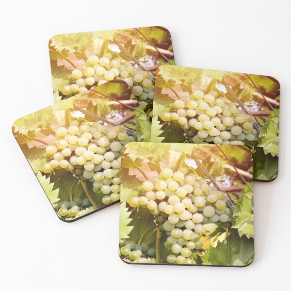 Item preview, Beautiful Green White Grapes in Vineyard Closeup designed and sold by Angela Cini.