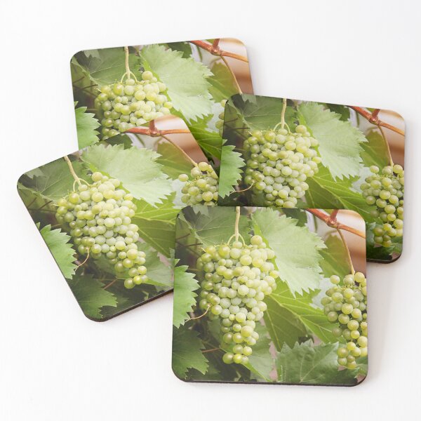 Item preview, Beautiful Green White Grapes in Vineyard Closeup designed and sold by Angela Cini.