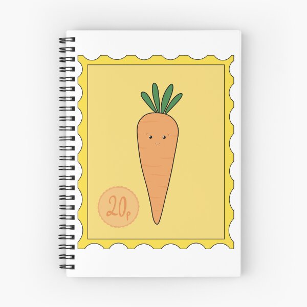 Item preview, Happy Carrot Postage Stamp designed and sold by tiggo.