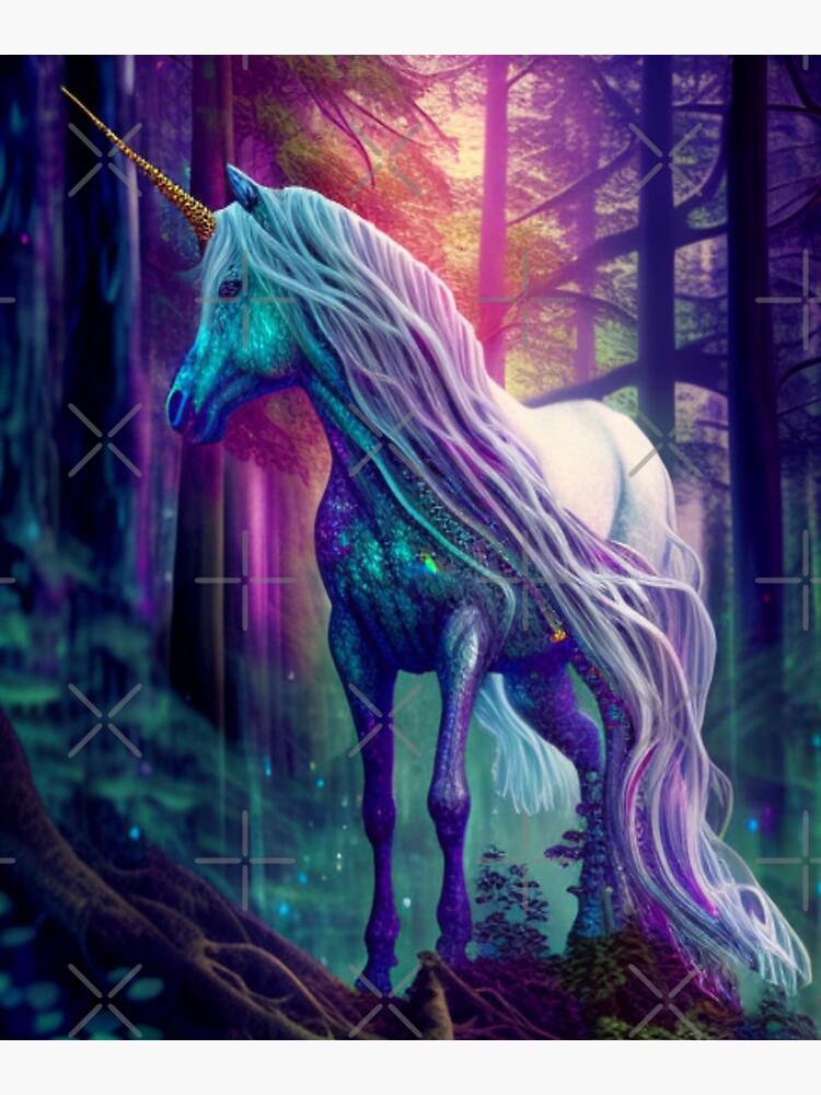Fuzzy Poster Unicorn and River by imacrazytrekkie on DeviantArt