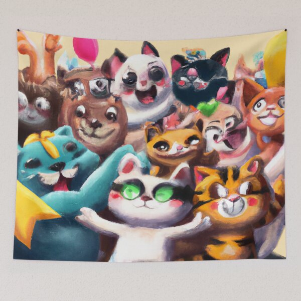 Item preview, Kitty Kingdom - A Cat's Playtime - Paws for Playtime designed and sold by WBP Mart.