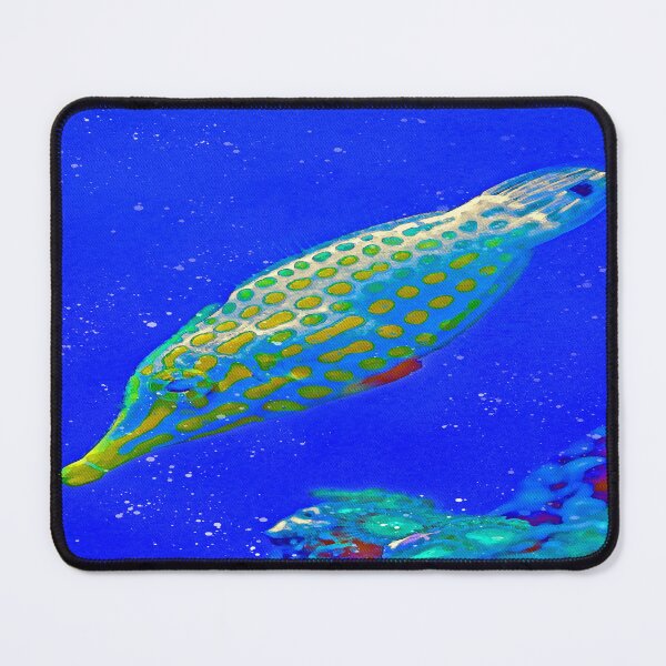 Item preview, Barracuda Ocean Watercolour Painting Art designed and sold by getlyart.