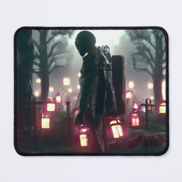 Item preview, Cemetery Visit Digital Art Poster designed and sold by ART3M1S1A.